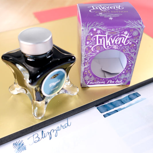Diamine Ink-vent Purple Edition 2023 Fountain Pen Ink - Blizzard