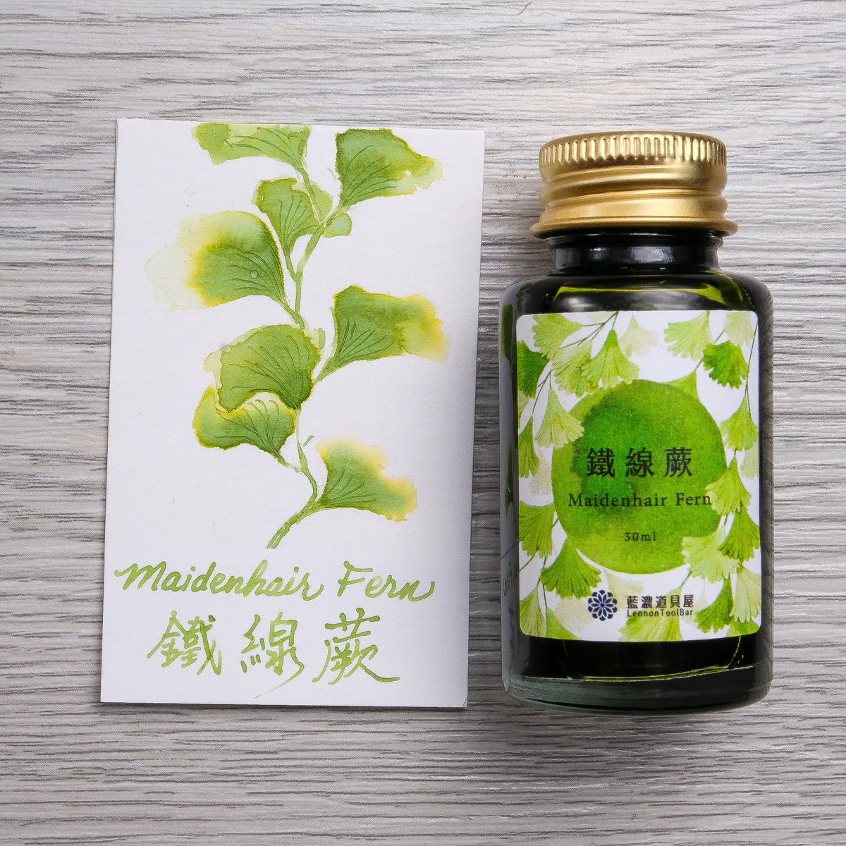 Lennon Tool Bar Ink Pretty Vol.4 - Maidenhair Fern 鐵線蕨 (2026 Spring Collection)