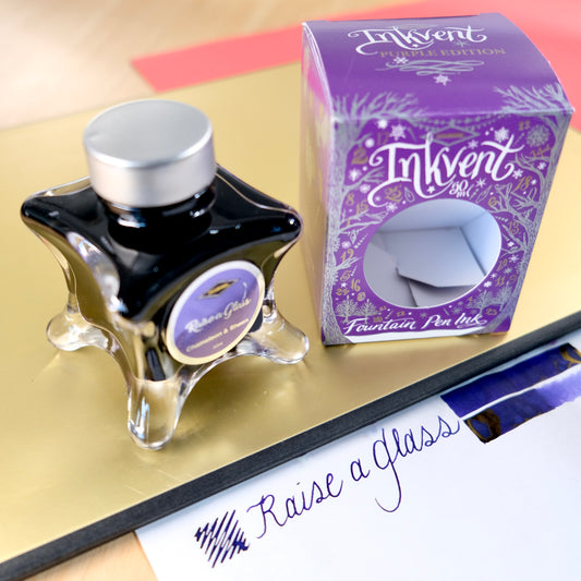 Diamine Ink-vent Purple Edition 2023 Fountain Pen Ink - Raise a Glass