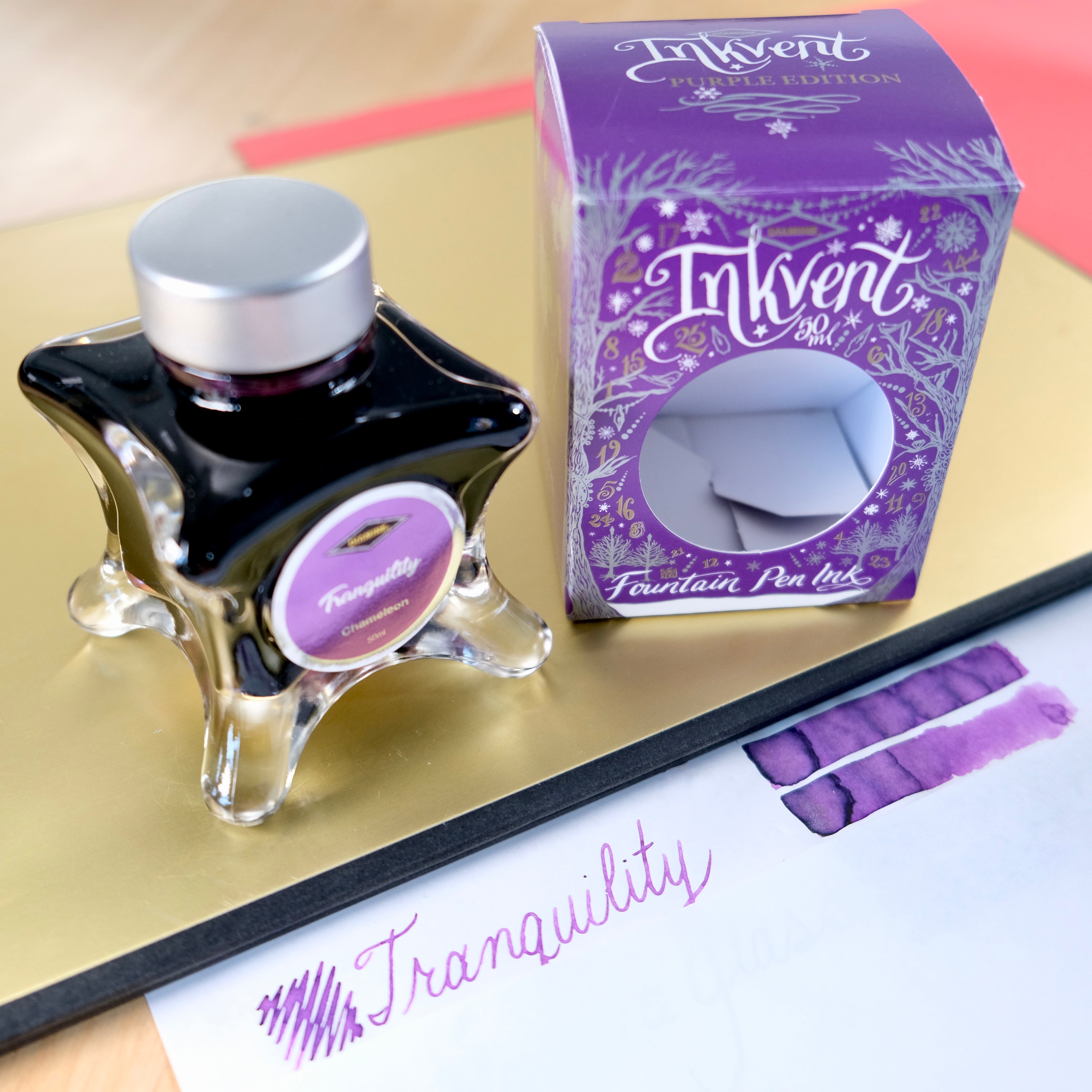 Pe Ink Diamine Ink-vent Purple Edition 2023 Fountain Pen Ink - Tranquility ...