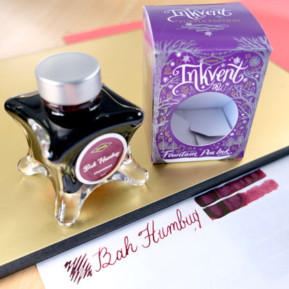 Diamine Ink-vent Purple Edition 2023 Fountain Pen Ink - Bah Humbug