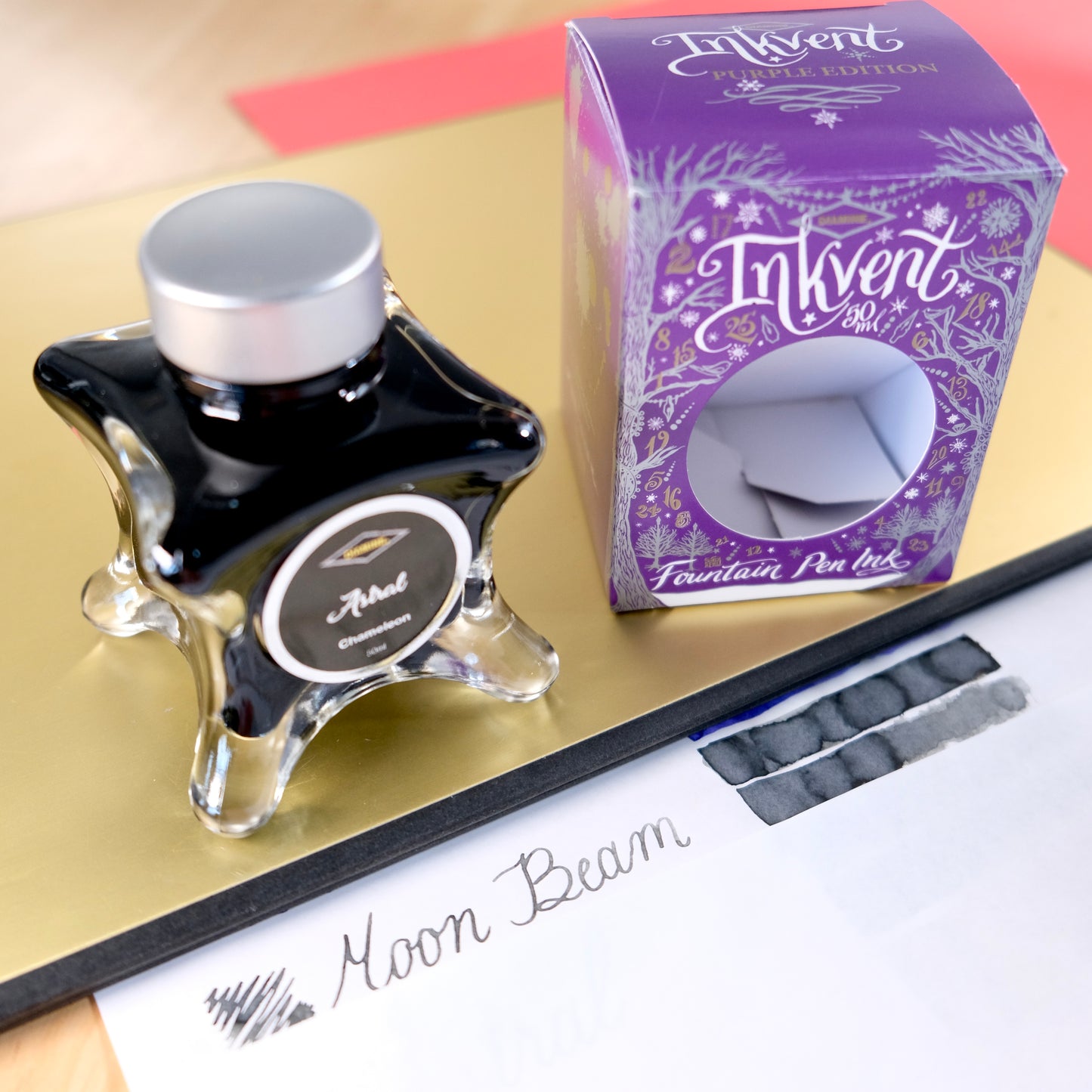 Diamine Ink-vent Purple Edition 2023 Fountain Pen Ink - Moon Beam