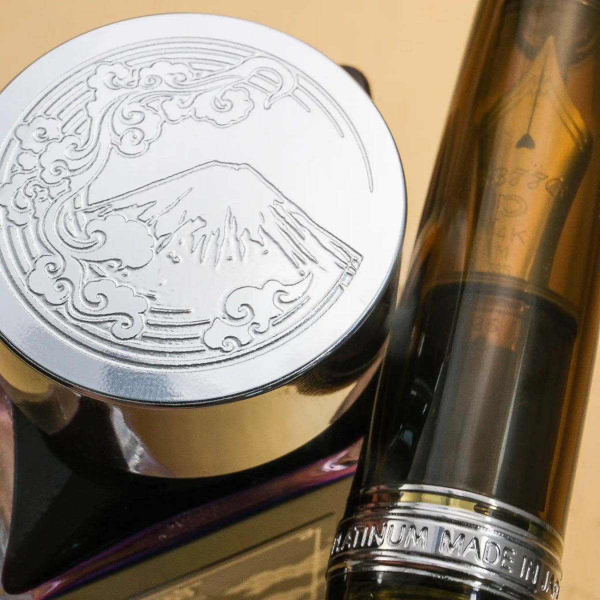 Platinum #3776 Century Fuji Unkei Fountain Pen – Unkai (Limited Edition)