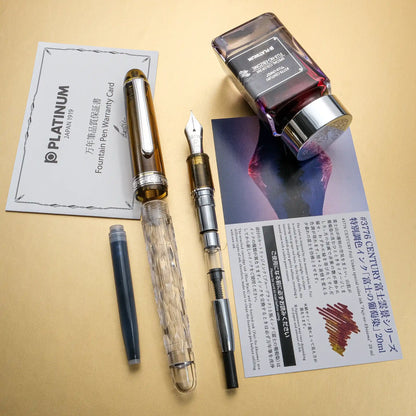Platinum #3776 Century Fuji Unkei Fountain Pen – Unkai (Limited Edition)