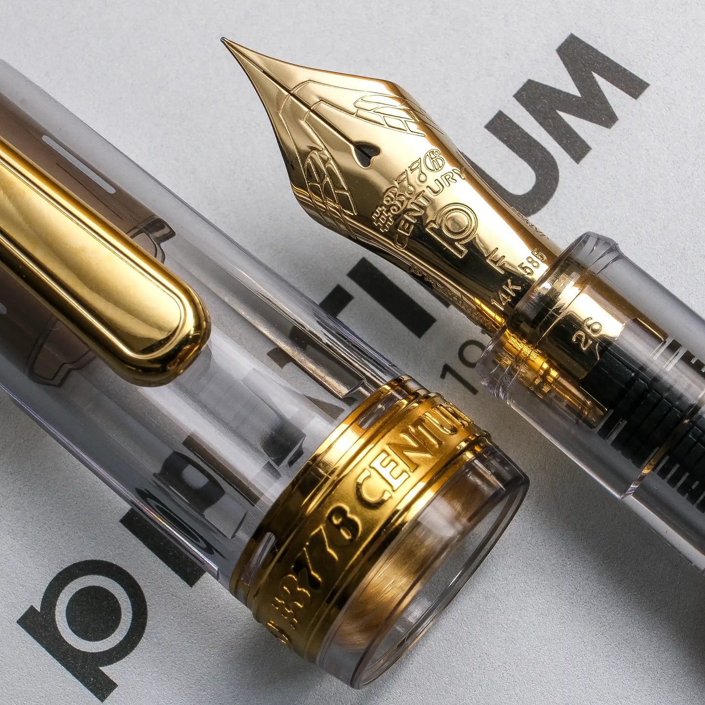 Platinum #3776 Century Version 2.0 Demonstrator Limited Edition Fountain Pen