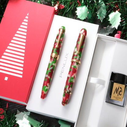 Penlux Masterpiece Grande 2022 Limited Edition Fountain Pen - Christmas