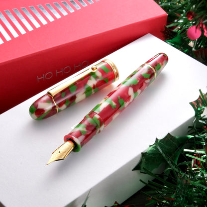 Penlux Masterpiece Grande 2022 Limited Edition Fountain Pen - Christmas