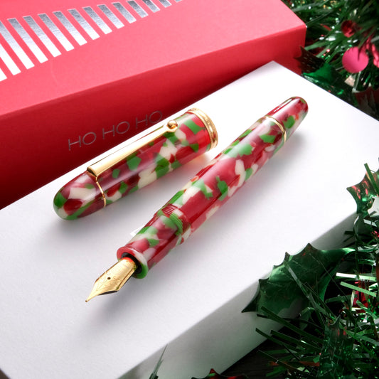 Penlux Masterpiece Grande 2022 Limited Edition Fountain Pen - Christmas