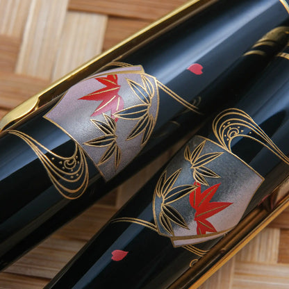 Platinum 3776 Century Urushi Maki-e Fountain Pen - Senmen