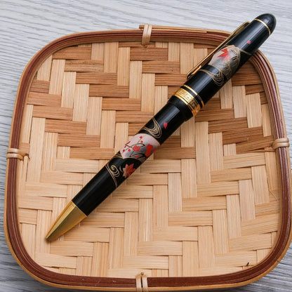 Platinum President Maki-e Ballpoint Pen - Senmen