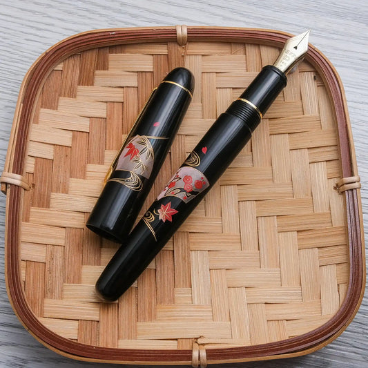 Platinum 3776 Century Urushi Maki-e Fountain Pen - Senmen