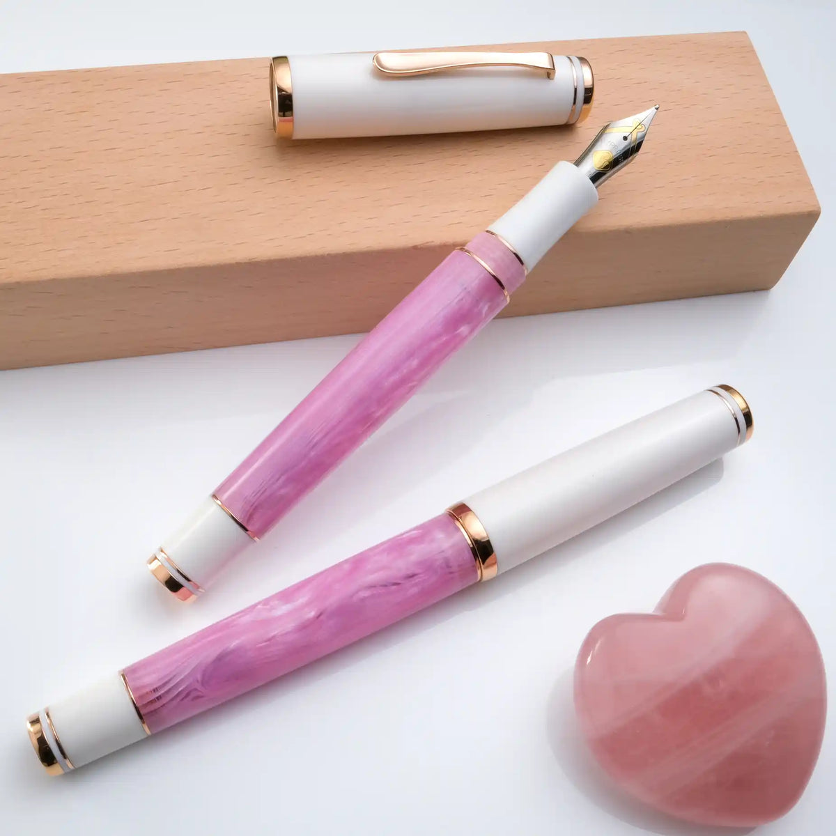 Cypress Urban Recluse Fountain Pen - Peony Blush
