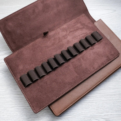 Sheaffer Twelve 12 Slots Leather Pen Case