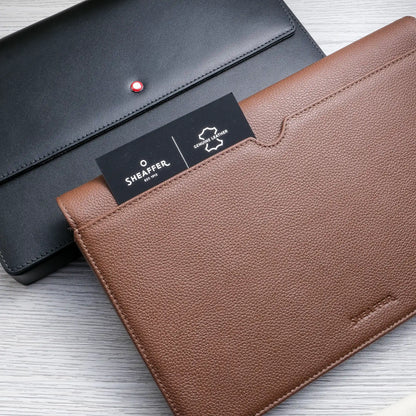 Sheaffer Twelve 12 Slots Leather Pen Case