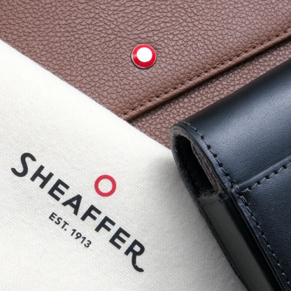 Sheaffer Twelve 12 Slots Leather Pen Case