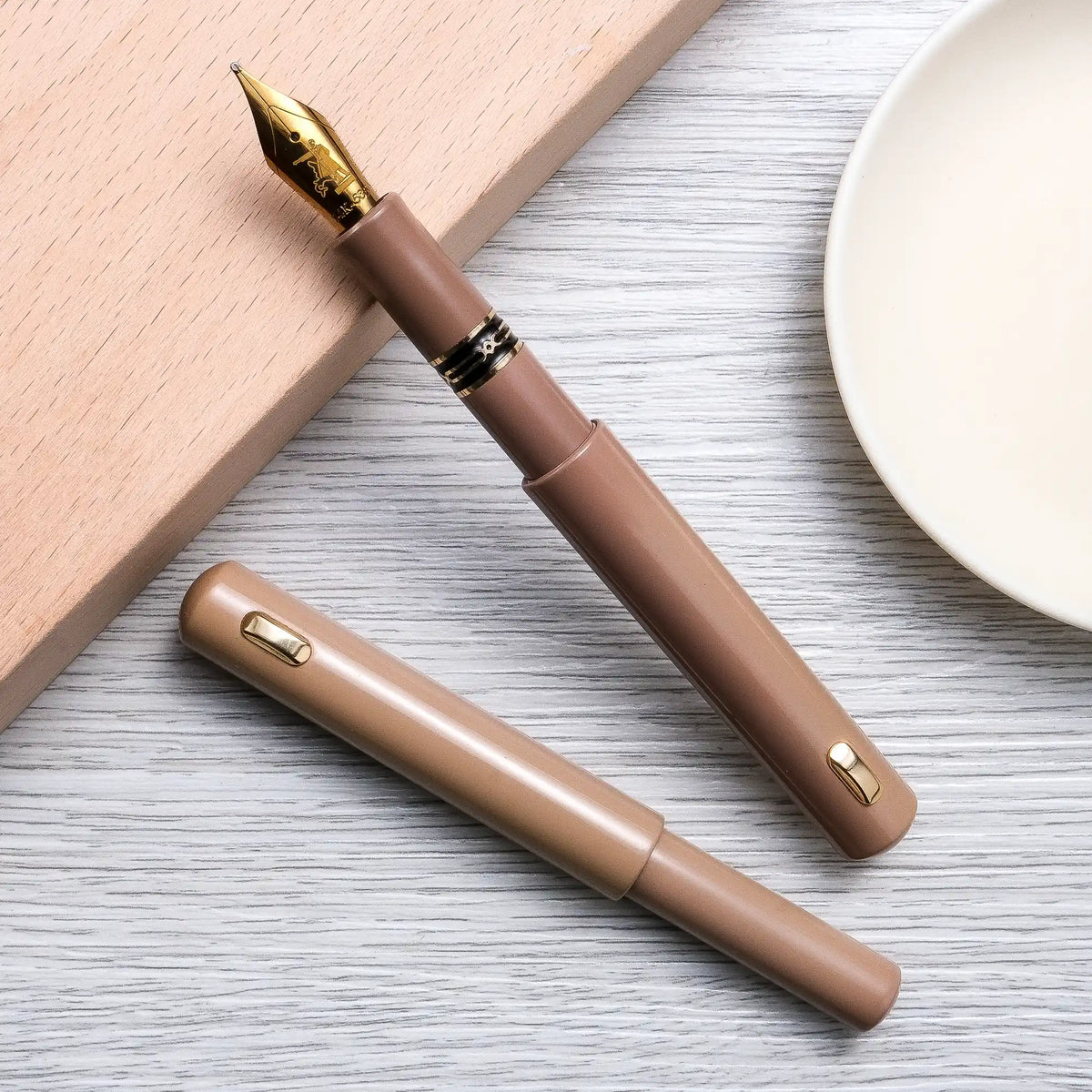 Fine Writing International x Wagner Ebonite Pencket Fountain Pen - Sapporo Agricultural College (Limited Edition)