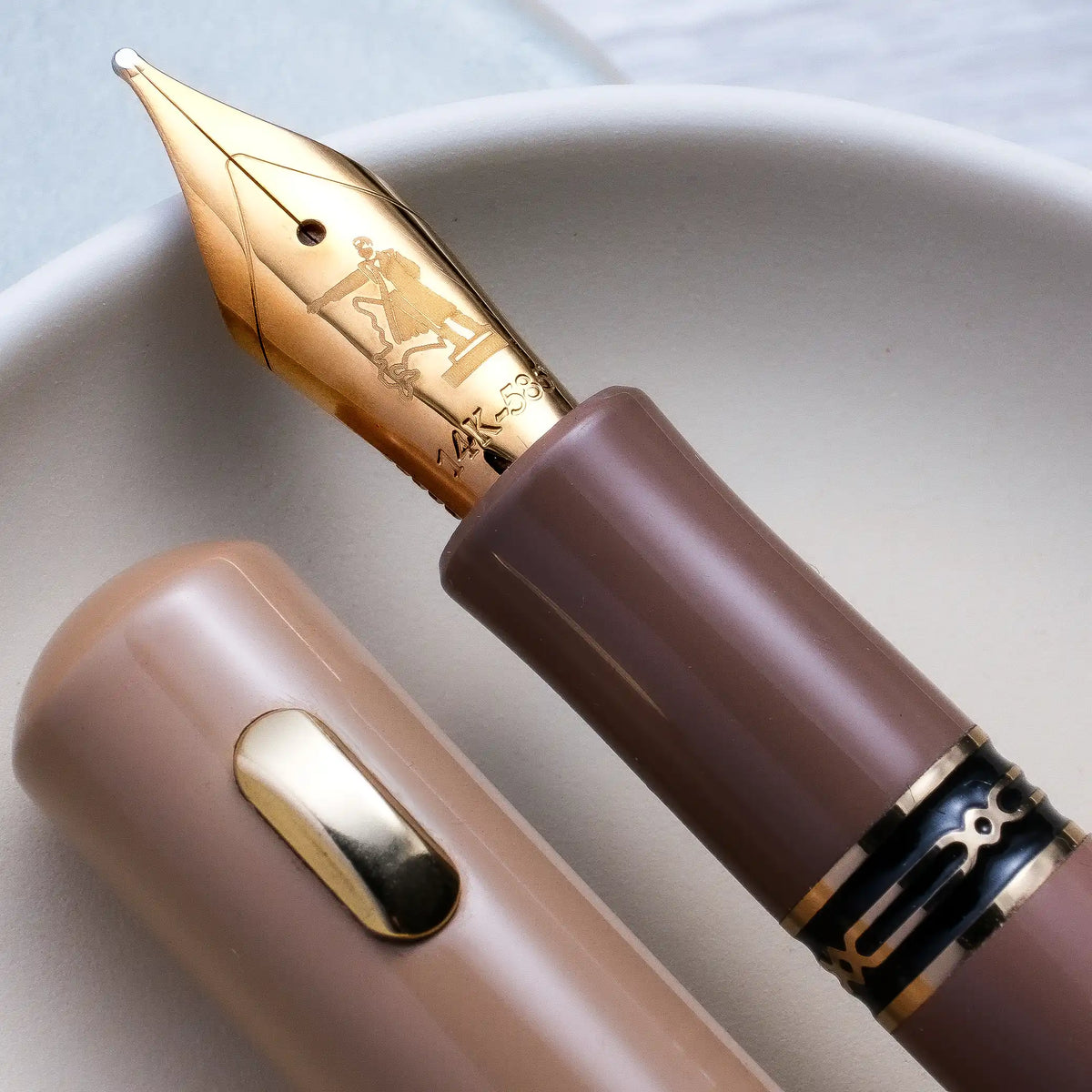 Fine Writing International x Wagner Ebonite Pencket Fountain Pen - Sapporo Agricultural College (Limited Edition)
