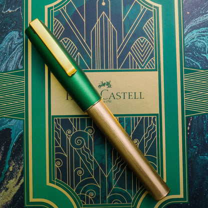 Faber-Castell Loom Fountain Pen Special Edition Gift Set - Gilded Green 鎏金綠