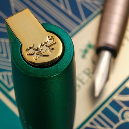 Faber-Castell Loom Fountain Pen Special Edition Gift Set - Gilded Green 鎏金綠