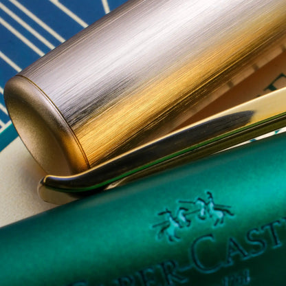 Faber-Castell Loom Fountain Pen Special Edition Gift Set - Gilded Green 鎏金綠