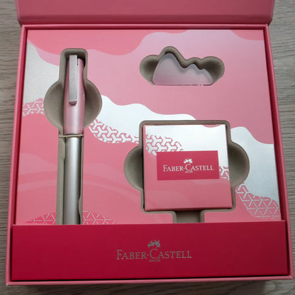 Faber-Castell Loom Fountain Pen Special Edition Gift Set - Pink