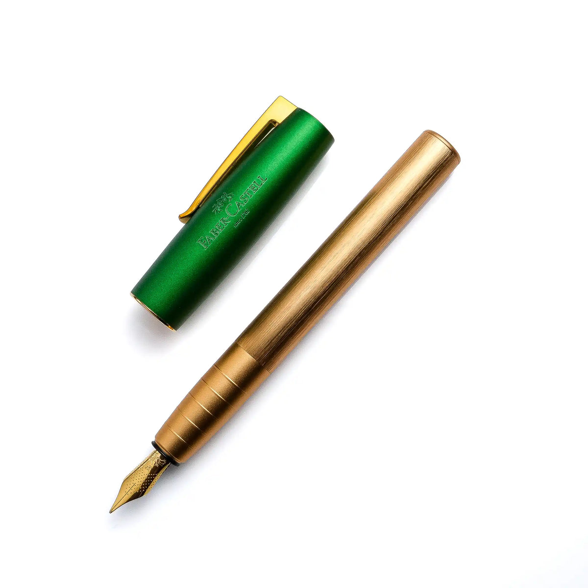 Faber-Castell Loom Fountain Pen Special Edition Gift Set - Gilded Green 鎏金綠