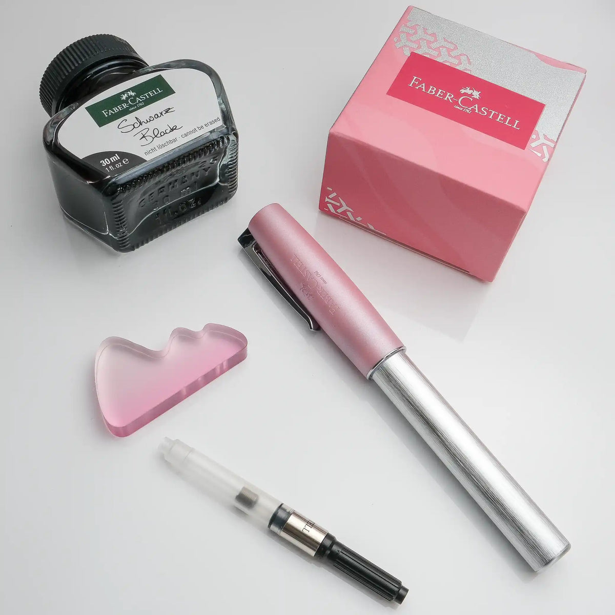 Faber-Castell Loom Fountain Pen Special Edition Gift Set - Pink