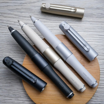 Uni-ball ZENTO Signature Rollerball Pen, Silver 0.3mm
