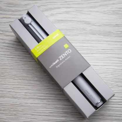 Uni-ball ZENTO Signature Rollerball Pen, Silver 0.3mm