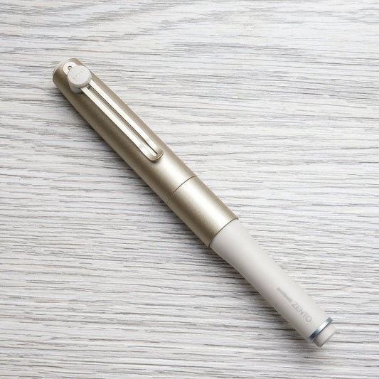 Uni-ball ZENTO Signature Rollerball Pen, Champagne Gold 0.7mm