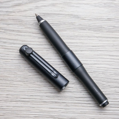 Uni-ball ZENTO Signature Rollerball Pen, Metallic Black 0.5mm