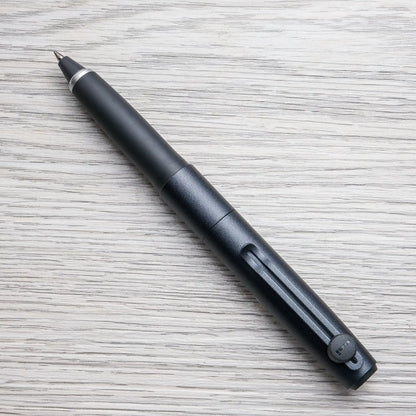 Uni-ball ZENTO Signature Rollerball Pen, Metallic Black 0.5mm