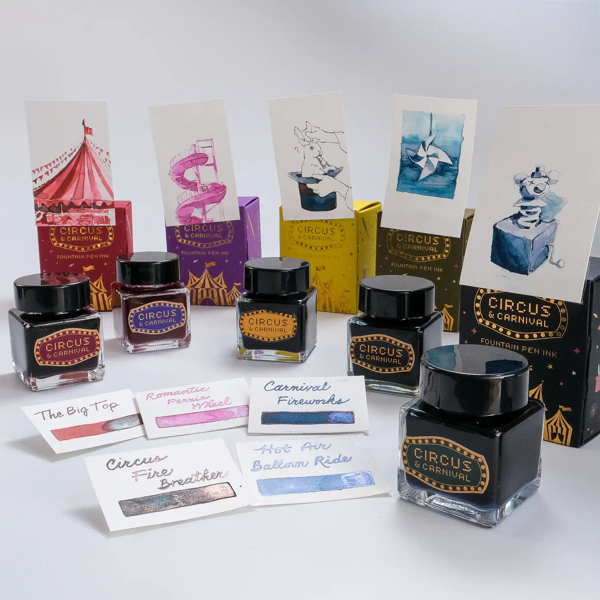 Journalize Circus & Carnival Ink - Carnival Fireworks