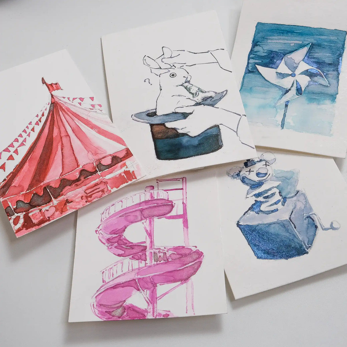 Journalize Circus & Carnival Ink - Carnival Fireworks