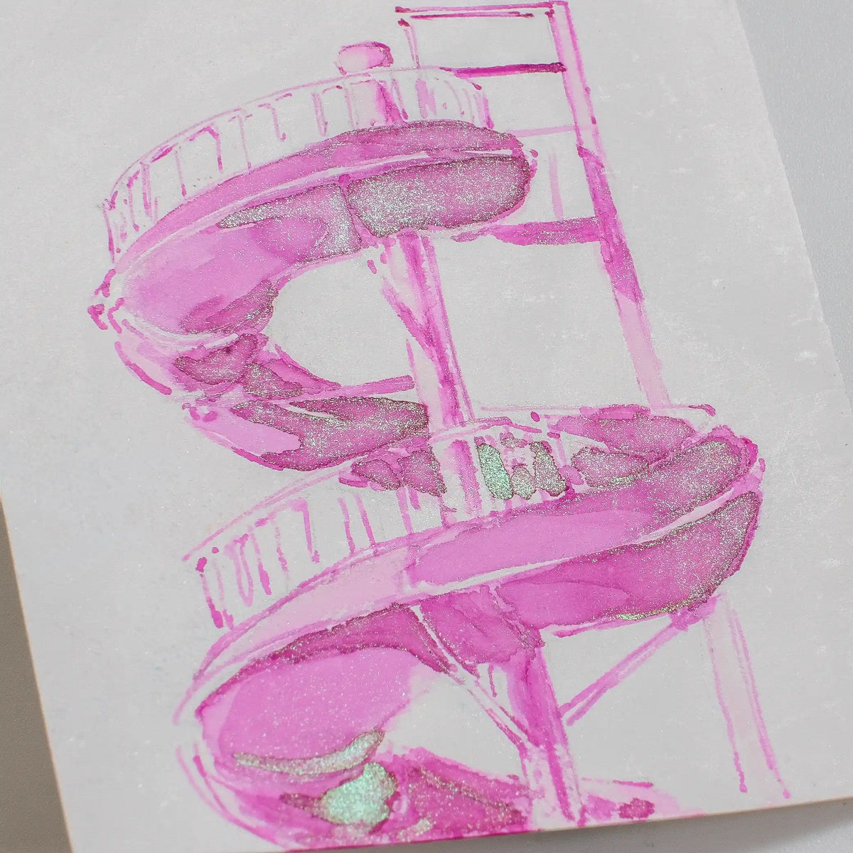 Journalize Circus & Carnival Ink - Romantic Ferris Wheel