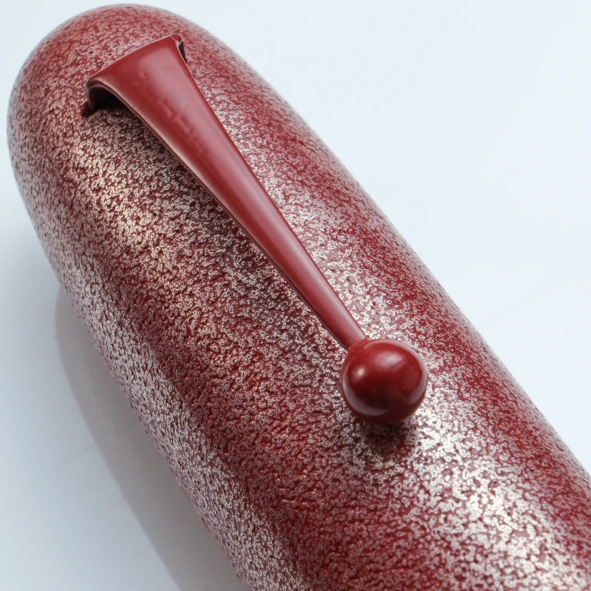 Fine Writing International Urushi Fountain Pen - Ishime Nuri Red (FAT Version)
