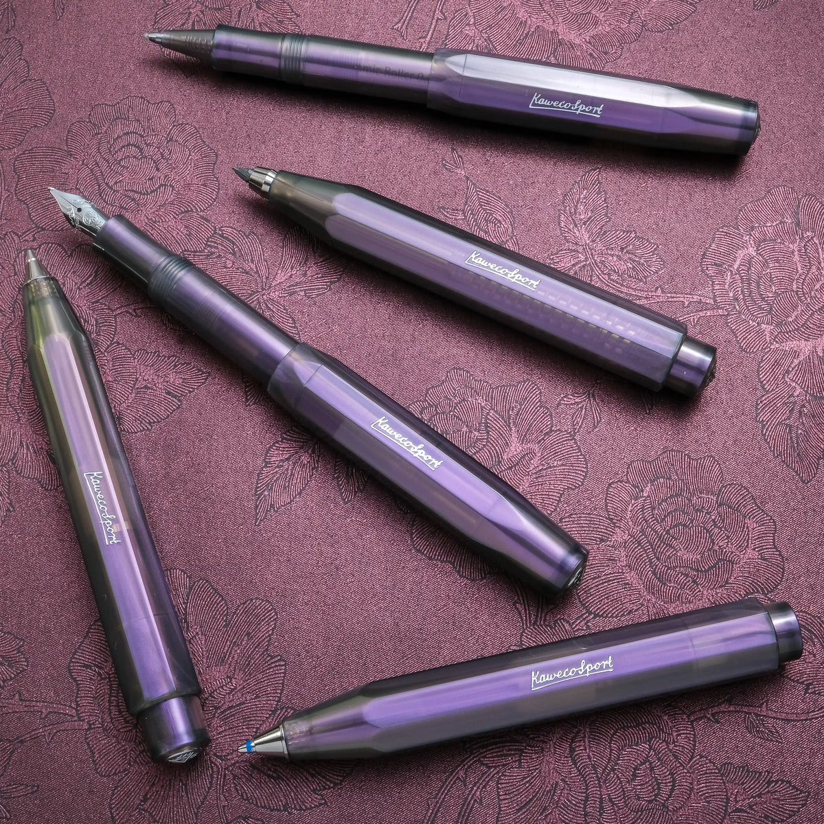 Kaweco LUNAR SPORT Fountain Pen - Shadow Purple