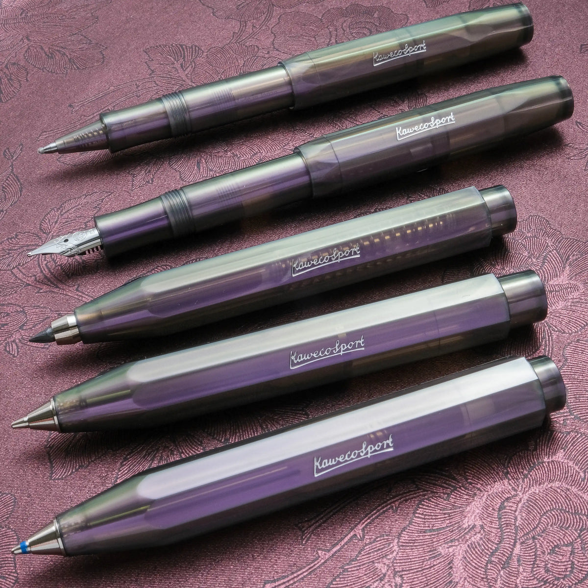 Kaweco LUNAR SPORT Fountain Pen - Shadow Purple