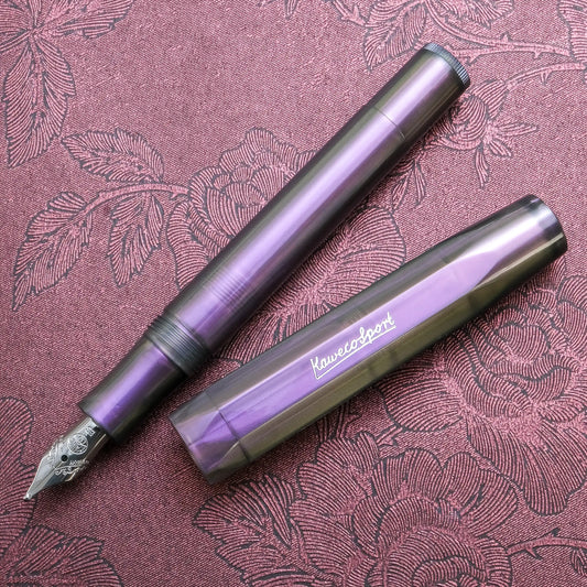 Kaweco LUNAR SPORT Fountain Pen - Shadow Purple