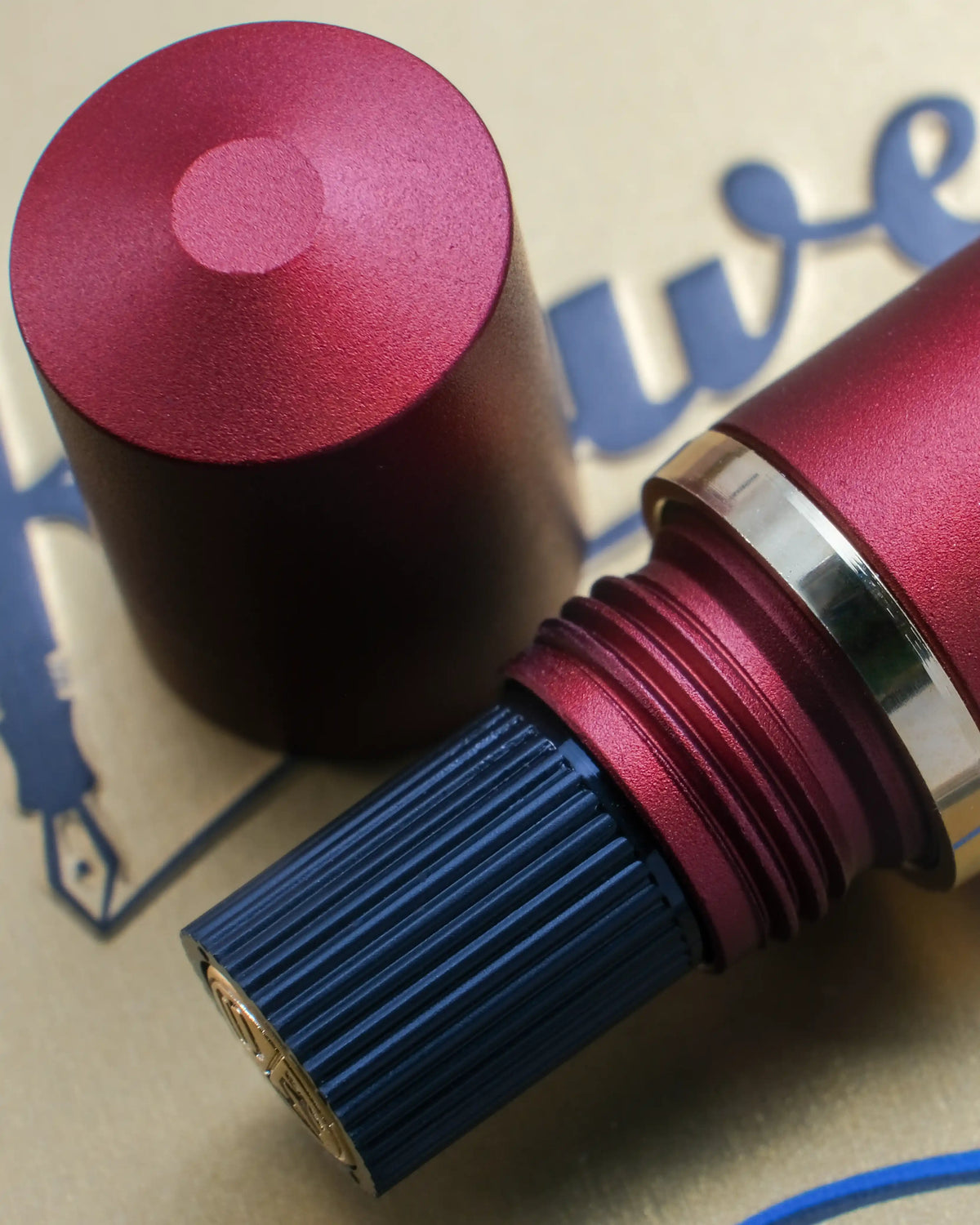 Kaweco Piston Sport AL Fountain Pen – Bordeaux