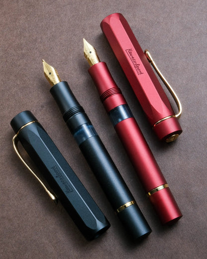 Kaweco Piston Sport AL Fountain Pen – Bordeaux