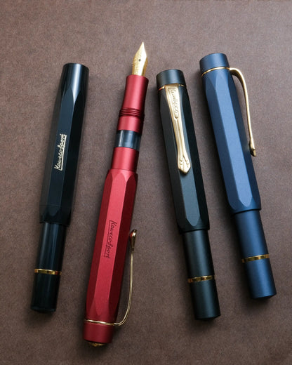 Kaweco Piston Sport AL Fountain Pen – Bordeaux