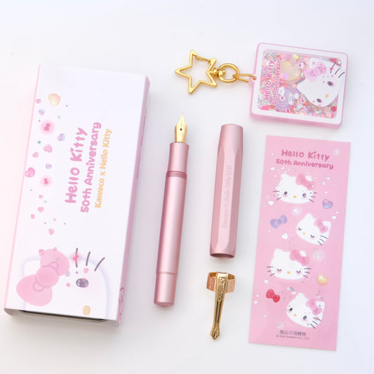 Kaweco AL Sport Hello Kitty Fountain Pen - Pink (2024 Limited Edition)