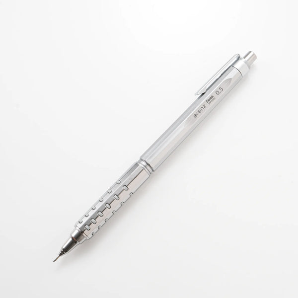 Pentel Orenz AT Dual Grip 0.5mm Mechanical Pencil - Silver – Muze Pens