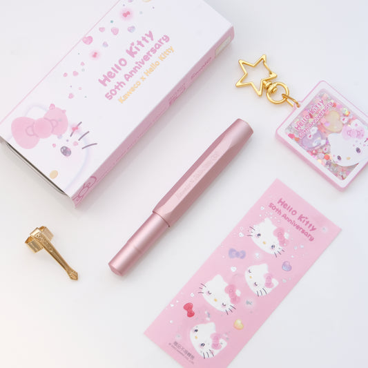 Kaweco AL Sport Hello Kitty Fountain Pen - Pink (2024 Limited Edition)