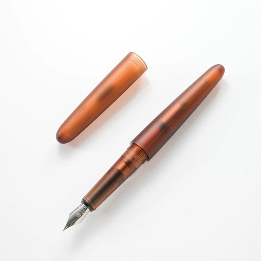 Kakimori Frost Fountain Pen - Amber