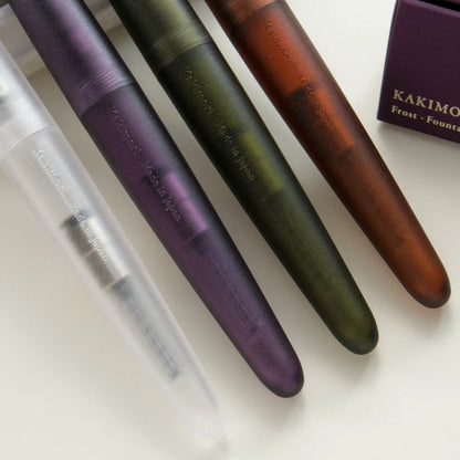 Kakimori Frost Fountain Pen - Transparent