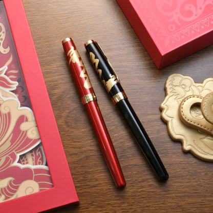 Parker Sonnet Fountain Pen Gift Set－ 2024 Year of the Dragon - Black (Special Edition)