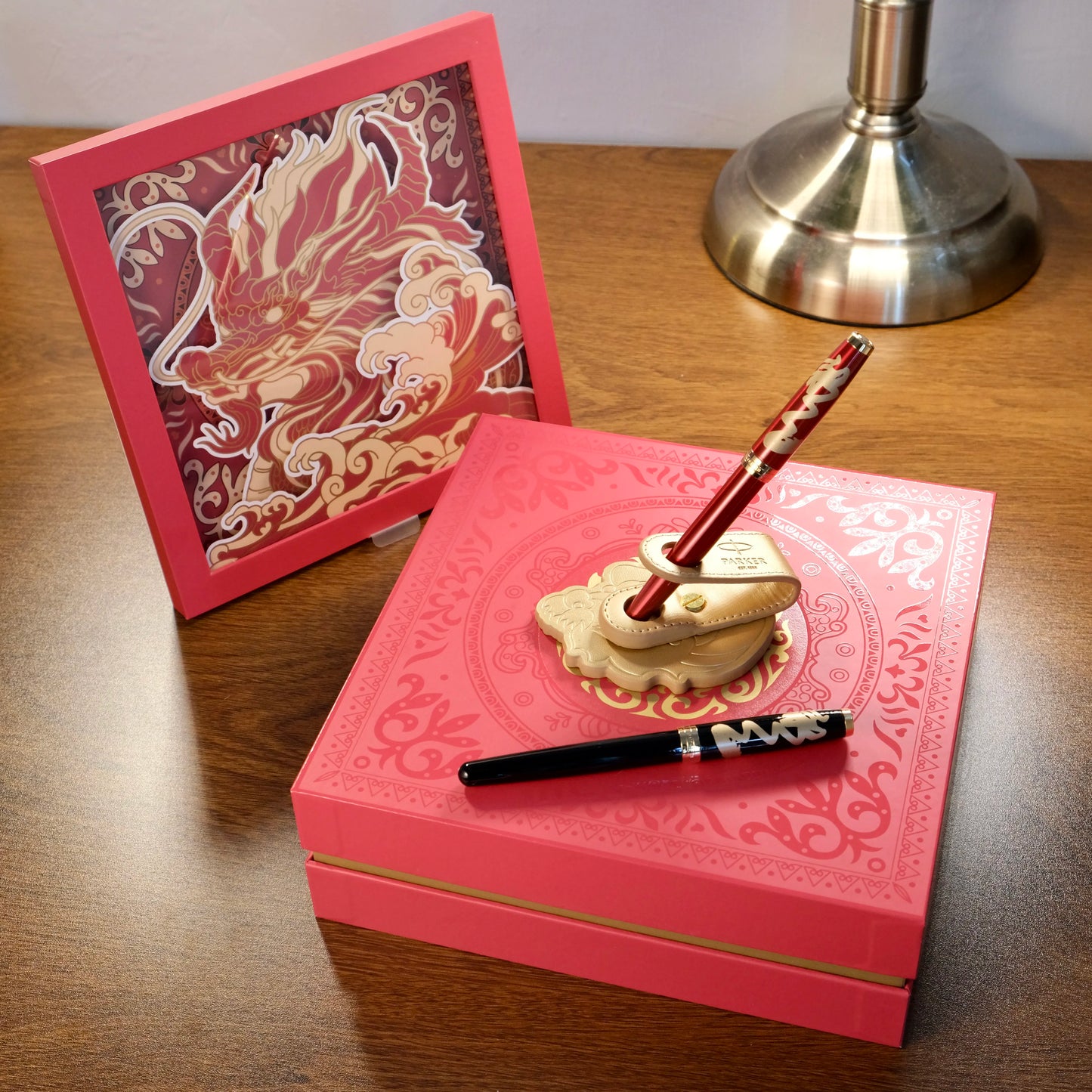 Parker Sonnet Fountain Pen Gift Set－ 2024 Year of the Dragon - Black (Special Edition)