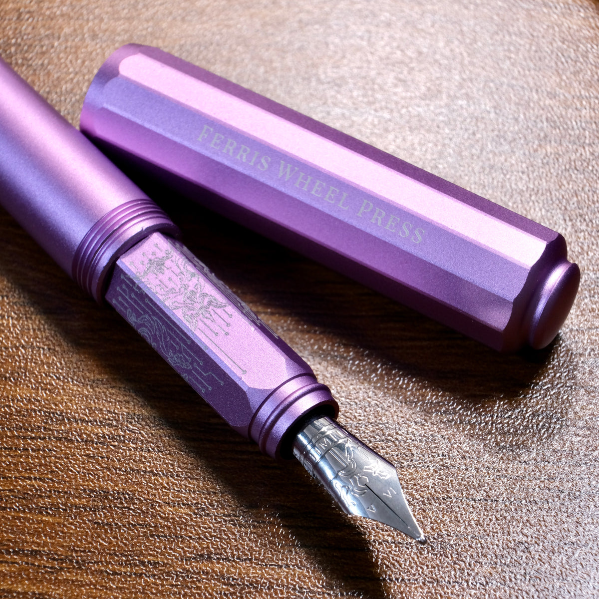 Ferris Wheel Press Aluminum Carousel Fountain Pen - Aurorealis (Limite ...